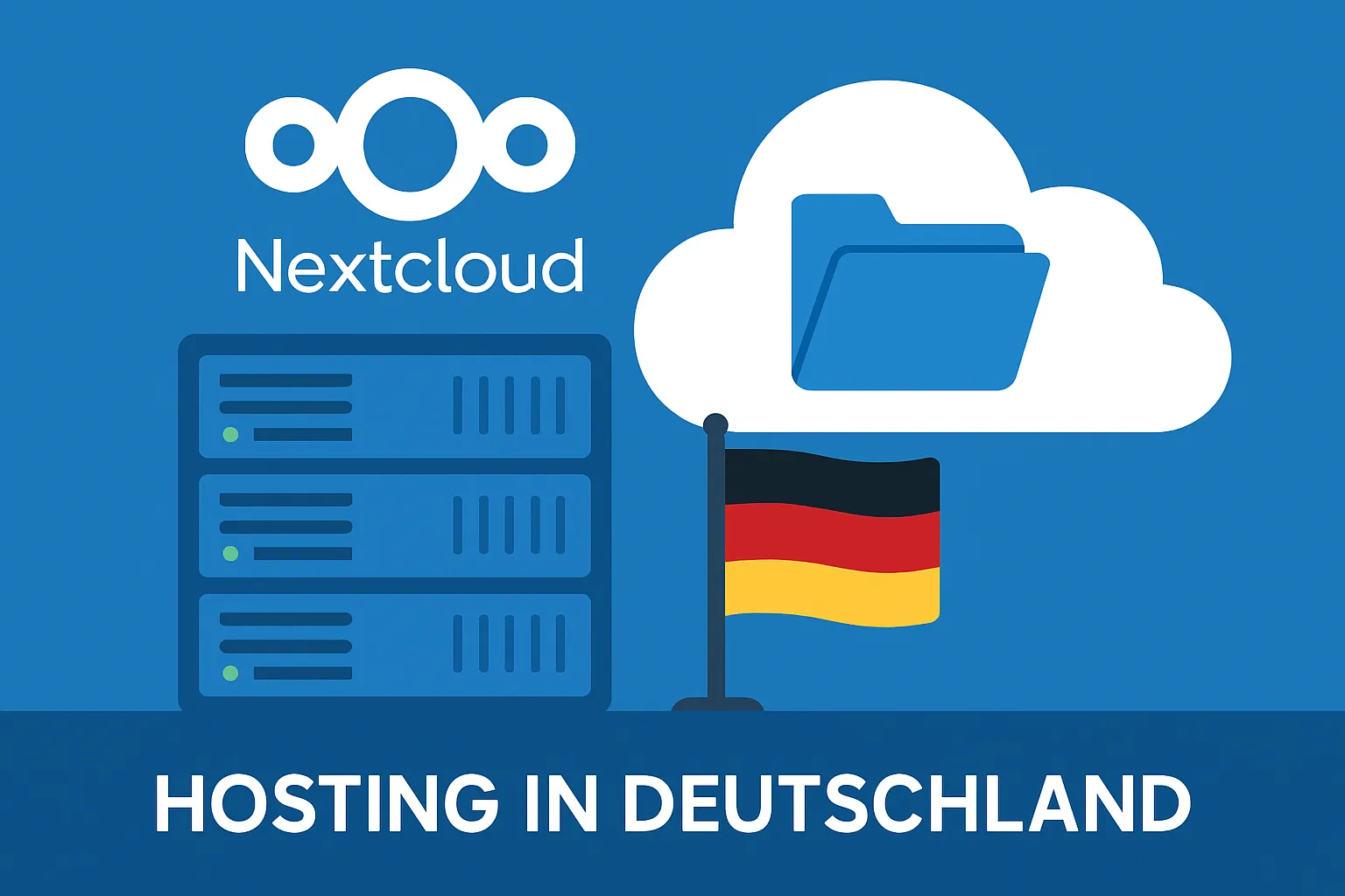 Managed Nextcloud v6 von rack::SPEED — DSGVO-konformes Hosting in Deutschland mit Talk und OCR-Volltextsuche